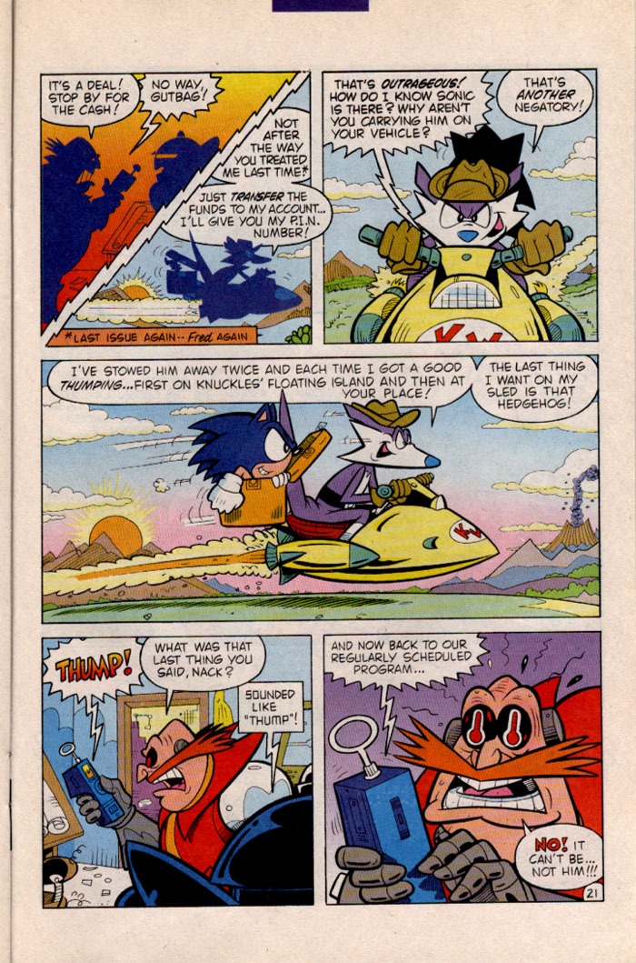 Sonic - Archie Adventure Series November 1996 Page 23